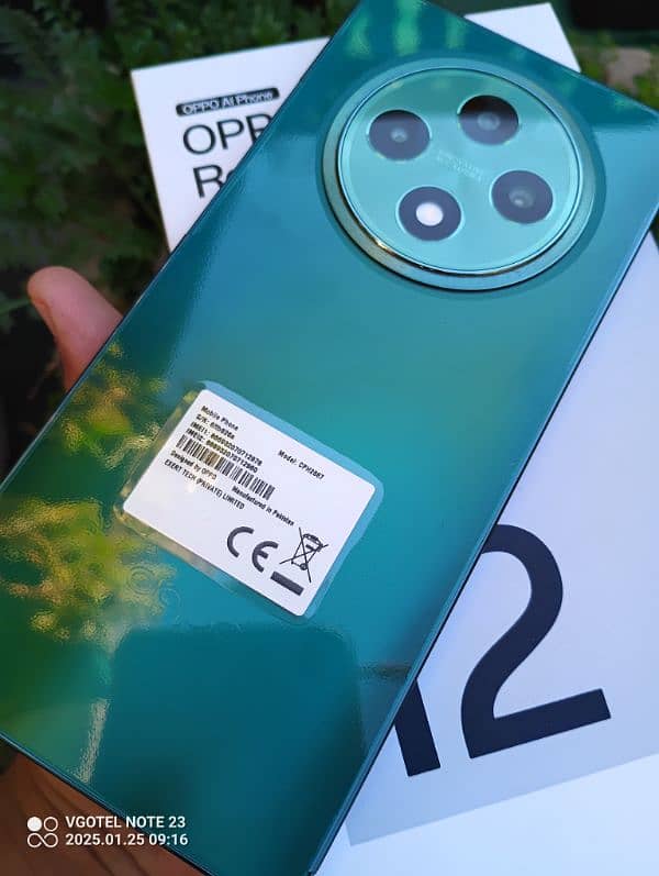 OPPO RENO 12F BRAND NEW LUSH CONDITION FULL BOX IN WARRANTY LESS USED 0