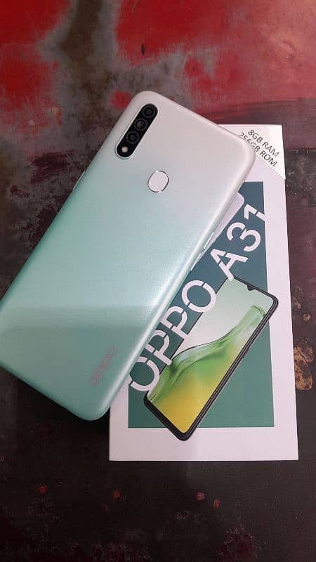 oppo A-31  Mobile 8/256 with box and charger 3