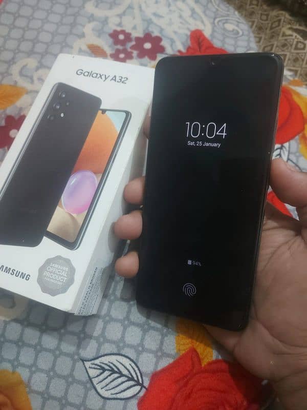 samsung A32 6 128 full box 2