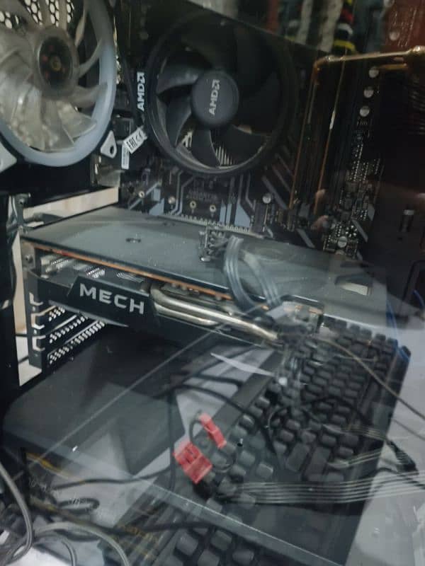 ryzen 3600 with rx 6600 2