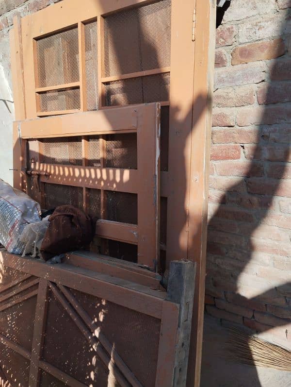 wood accessories door , windows, wooden pieces 3