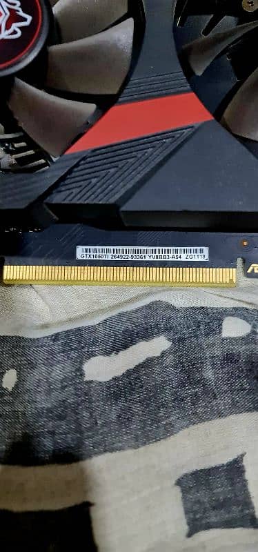 ASUS GTX 1050TI 4GB GRAPHICS CARD 2