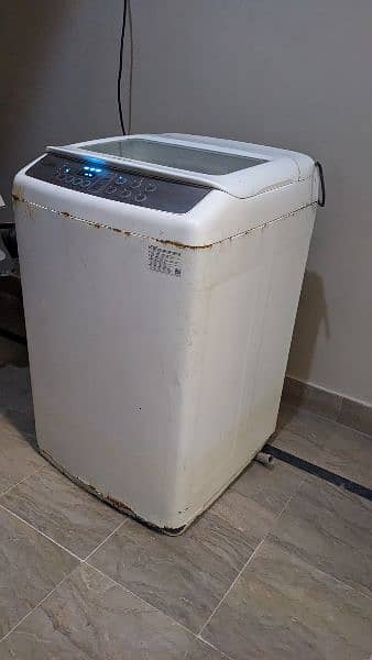 haier automatic washing machine 8 kg working condition for sale 2