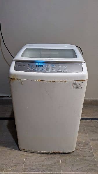 haier automatic washing machine 8 kg working condition for sale 3