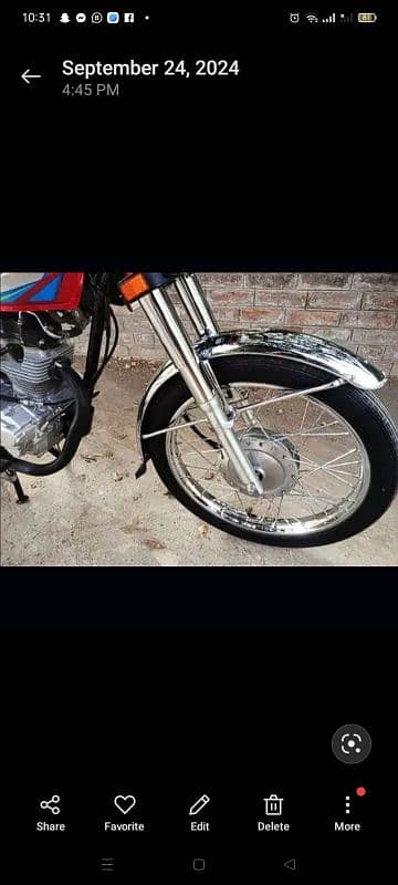 Honda CD 125 applied for sale 2