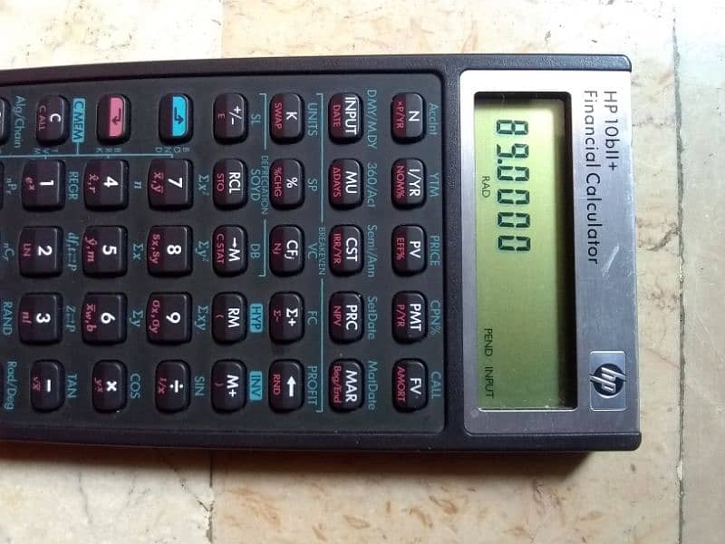 Financial calculator & vintage UNITREX 801MR Made in Japan calculator 0