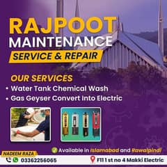 Convert Gas Geyser to Electric,AC installation service, Geyser service