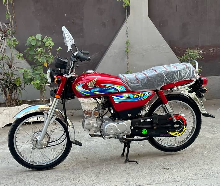 Honda CD 70 2024 Model ApL For Brand new bick 2