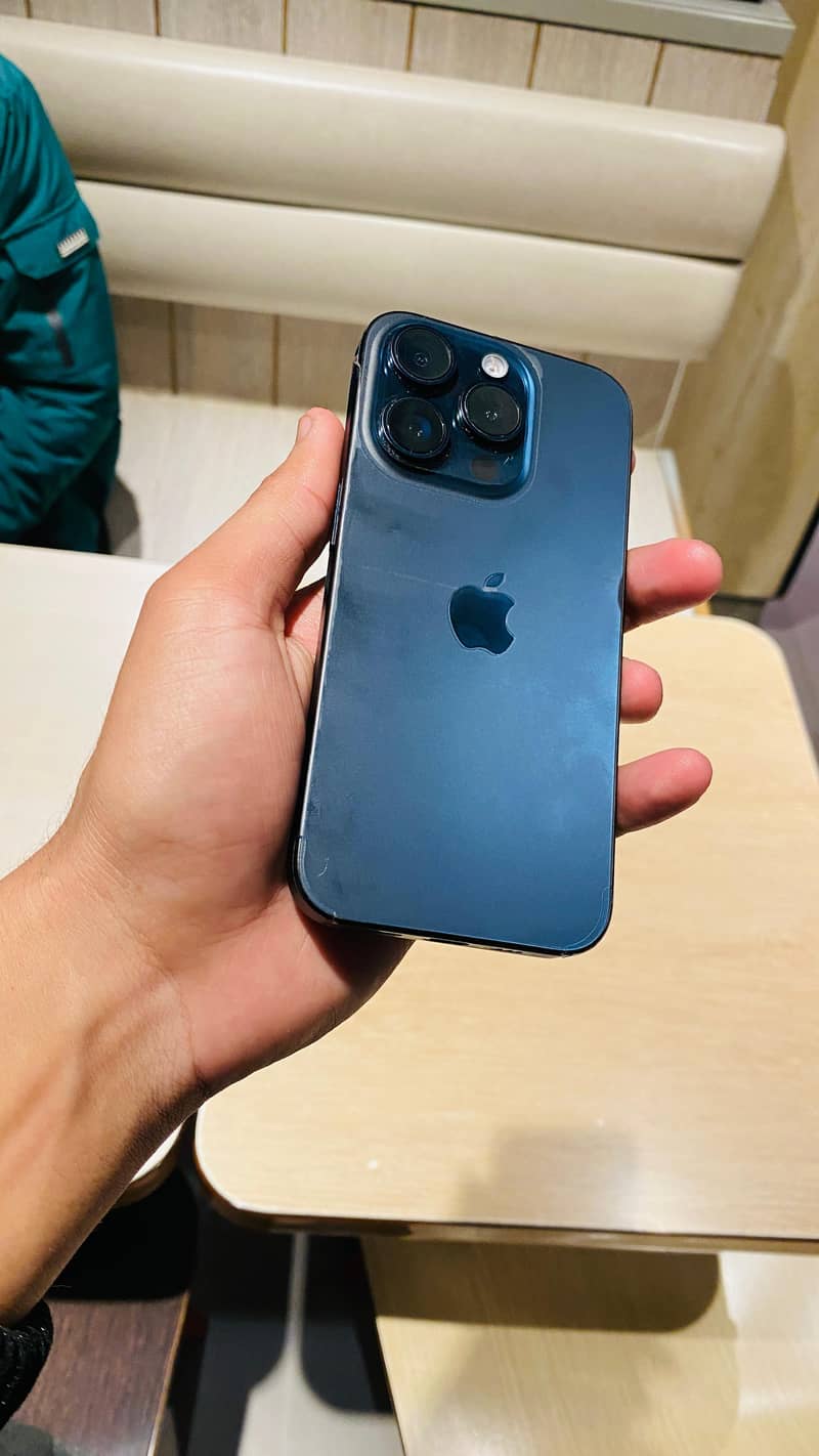 iPhone 15 Pro 256GB Titanium Blue - PTA Approved 6