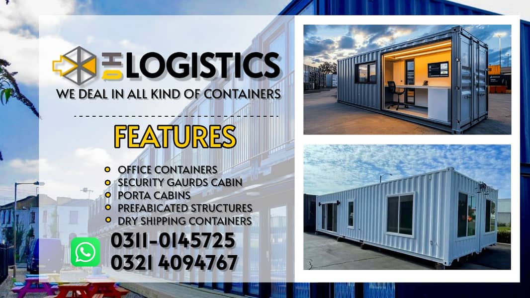 Shipping container/office container/cafe container/porta cabin prefa 7