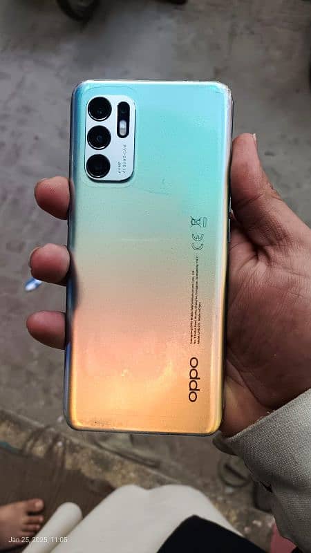 OPPO Reno 6 4g 8gb 128gb with box and original charger 1