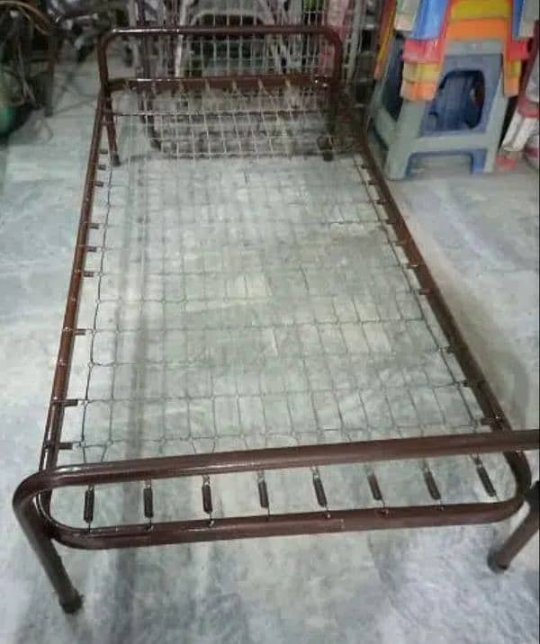 Bed / iron bed / single bed / folding iron bed / bed at whole sale 0