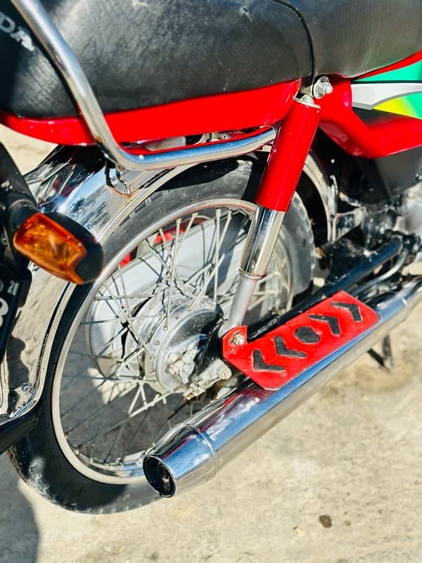 Honda CD 70 "2021/22" for Sale, Condition like Brand New. 6