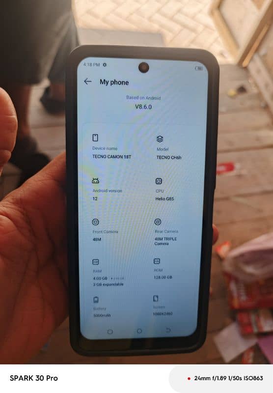 tecno camon 18t urgent sale 10