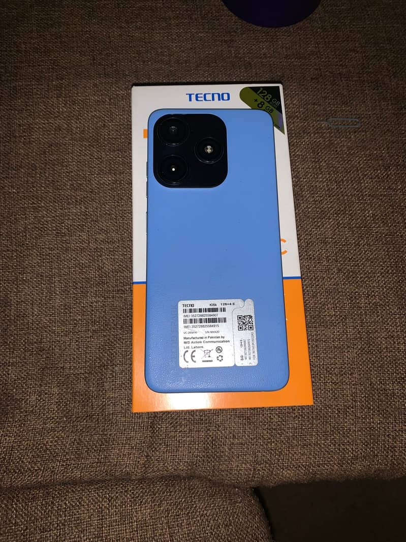 Tecno spark 10c 10\10 condition box charger available 1