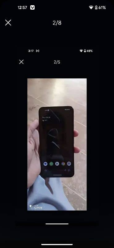 Google pixel 5 non pta lush condition ka sath ha 8/128 3