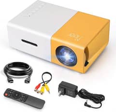 mini projector in home