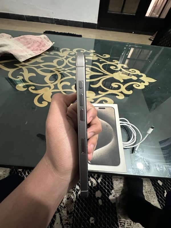 iPhone 15 Pro Max 256gb Pta Approved Dual Sim 4