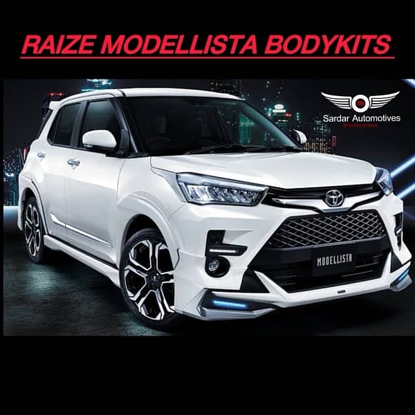 Toyota Raize Modellista bodykits 0