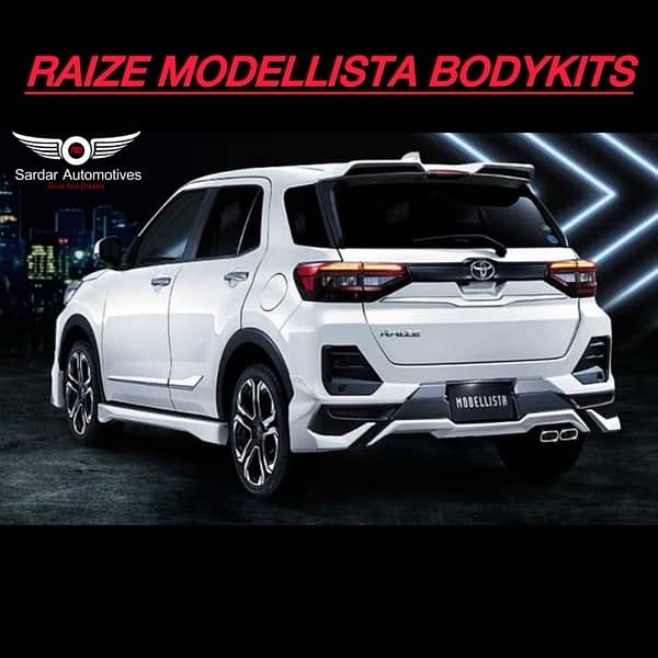 Toyota Raize Modellista bodykits 1