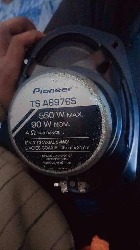 original pioneer speaker bass waly speaker ha 3