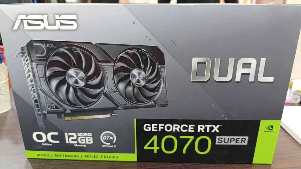 ASUS Dual GeForce RTX 4070 SUPER OC Edition 12GB GDDR6X 0