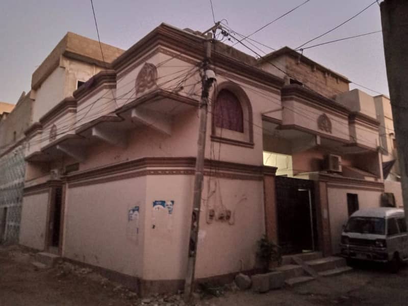 SECTOR 4/A SIX BY SIX CORNER GROUND PLUS ONE HOUSE,WEST OPEN, SURJANI TOWN 6