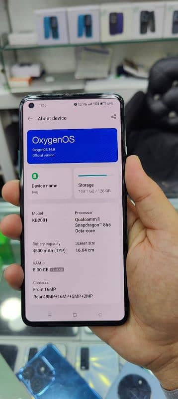 OnePlus 8t 8GB 128GB pta approved 2