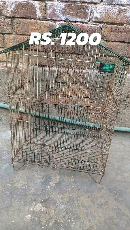 3 cages for sale or 1 pair java for sale 03062468224 1