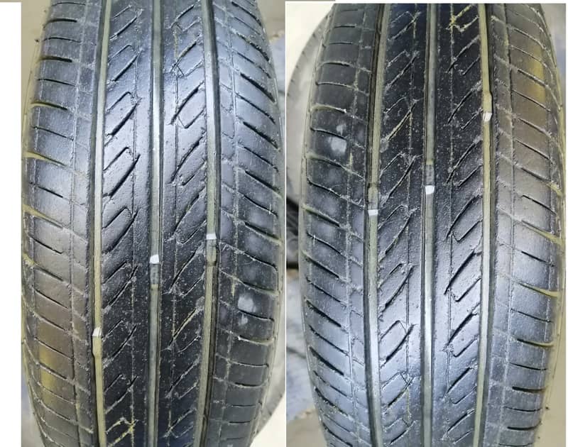 Imported 2 tubeless tyres 155/70/12 ka set available for sale. 2