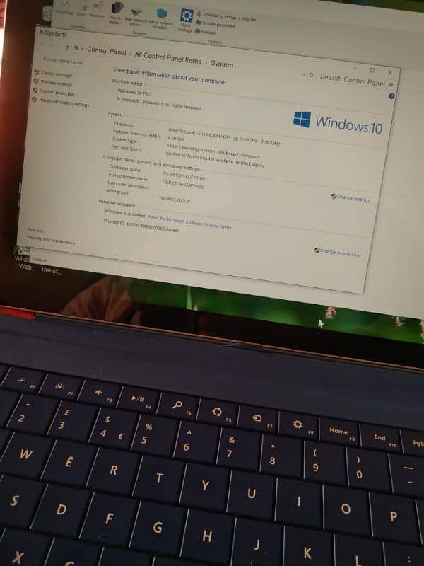 surface pro4 i5 6th gen 0