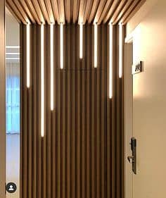 PVC panels - WPC panels - Fluted Panel - Interior Design - MK 10