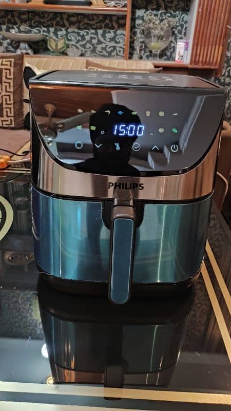 Philips 12L Double Element Digital Air Fryer Electric Deep Fryer Mixer 1