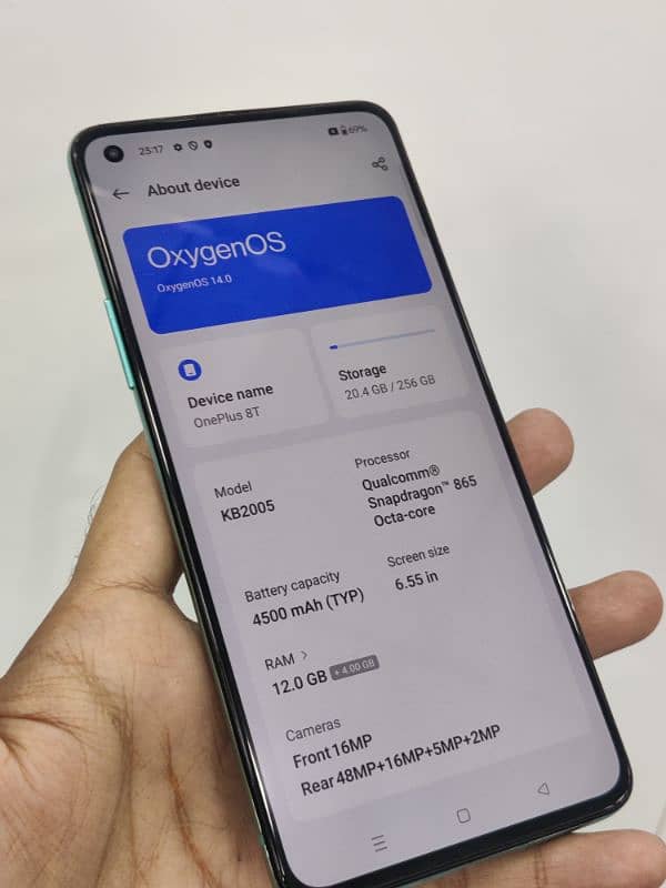 OnePlus 8T Dual sim approved 12/256 all ok only fingerprint failed 3