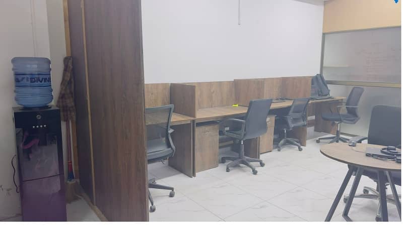 Fully Furnished Area 560 Square Feet Brand New Corporation Office Available For Rent In Gulberg 3 Lahore 1