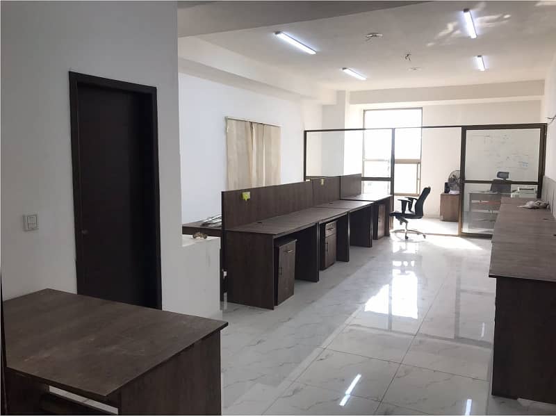 Fully Furnished Area 560 Square Feet Brand New Corporation Office Available For Rent In Gulberg 3 Lahore 2