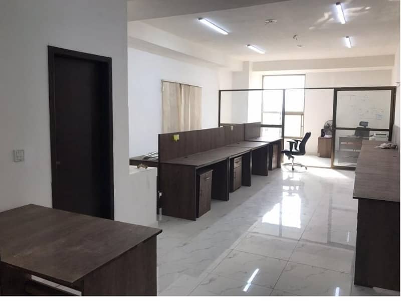 Fully Furnished Area 560 Square Feet Brand New Corporation Office Available For Rent In Gulberg 3 Lahore 5