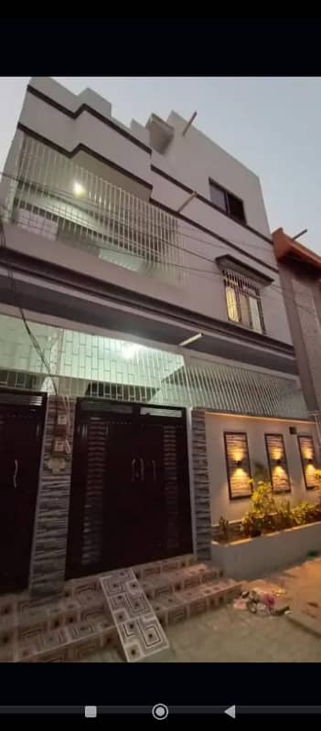 SECTOR 5-A/3 FULLY FURNISHED G+2 HOUSE NORTH KARACHI 9