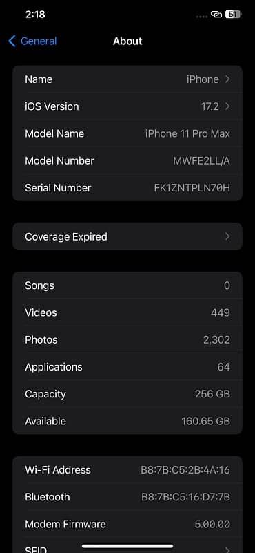 iphone 11 pro max 256gb 2