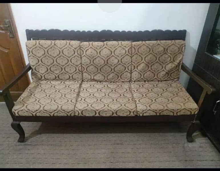 wood sofa 0