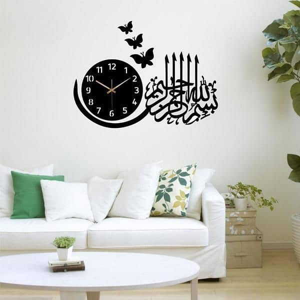 Analogue wall clock All Pakistan with delivery 0