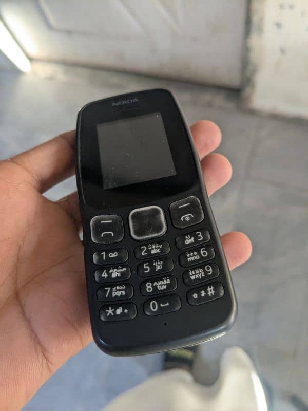 Nokia 105 ha black color ha urjant sale price payar mobhat Hogi ge 1