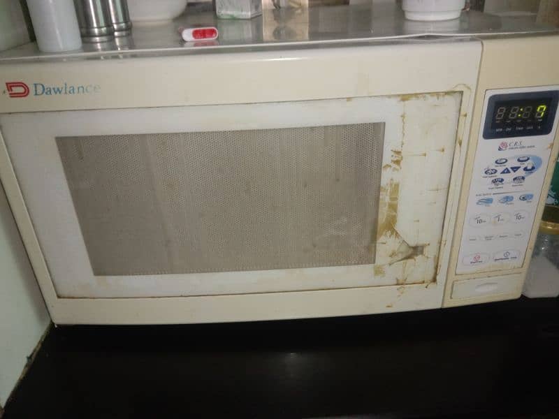 microwave Dawlance oven used good 0