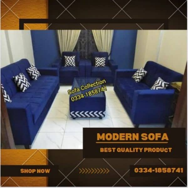 Sofa Set 5 Seater 2