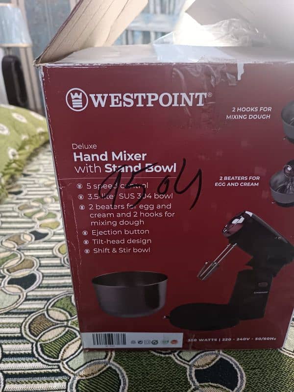 hand mixer with stand bowl 2