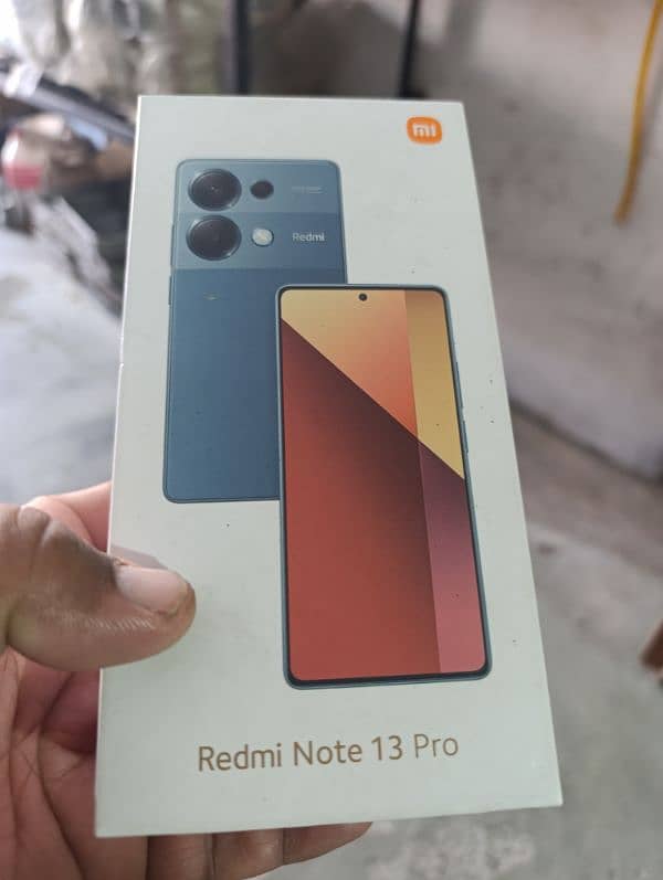 Redmi note 13pro 12/256 official Pta warranty 3 month box with  10/10 8