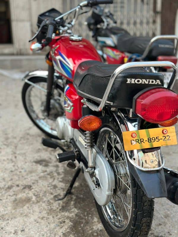 Honda cg125 2022 modal total genuin 2