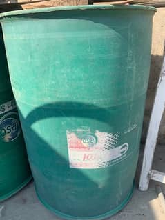 Plastic oil Drums