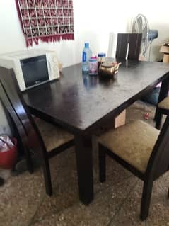 six chairs dining table