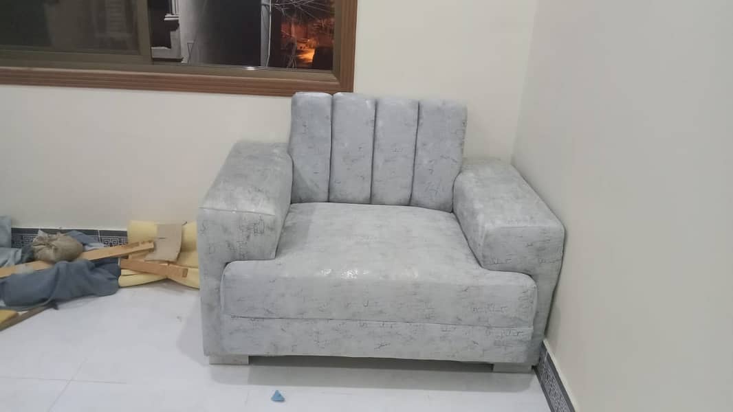 Sofa Maker| sofa set | 5 seater sofa repairing | fabric change 19